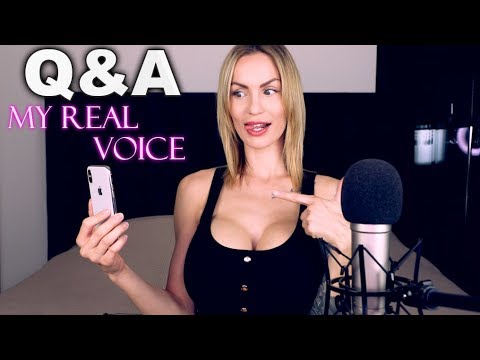 ASMR Amy My real Voice - Soft spoken Q&A