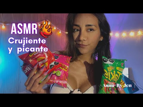 Probando snacks Mexicanos 🇲🇽 | Asmr en Español #asmr #asmrfood