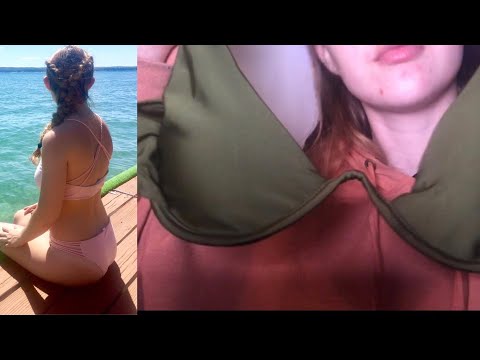 Asmr Bikini Collection || Whispers, Fabric Sounds, Scratching etc