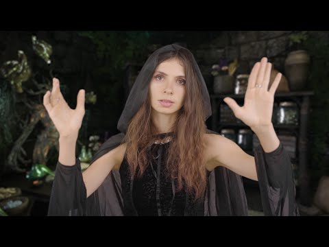 ASMR - Witch Clean Your Aura & Removes Curses (roleplay, soft spoken)