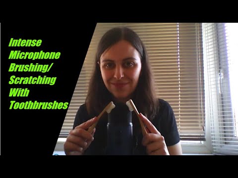 ASMR Intense Mic Scratching with Toothbrushes - 1 Trigger Only, No Talking