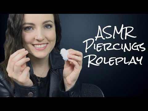 ASMR // Ear and Nose Piercing Roleplay