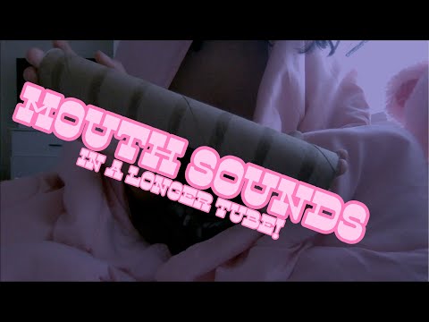 Mouth Sounds in a LONGER Tube ASMR