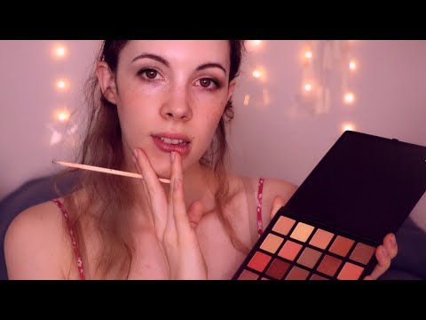 ASMR Drawing On Your Face - Pencil Sound, Scratching, tracing, Brushing etc