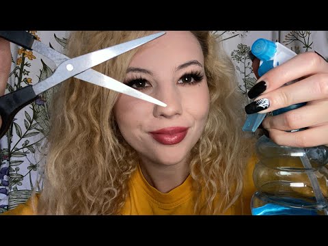 ASMR VERY FAST⚡️ & Comforting Haircut from friend ☺️✂️