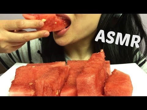 ASMR Juicy Watermelon (SOFT SOOTHING CRUNCH EATING SOUND) No Talking | SAS-ASMR