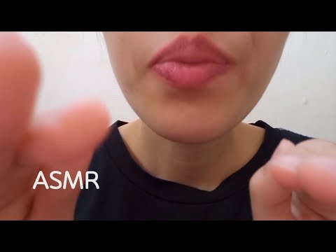 ASMR Kiss Mouth sounds lens licking 👄hand moments no talking Звук рта