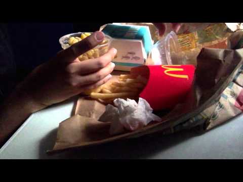[ASMR] Eating Macdonald's | In Ear POV Sounds