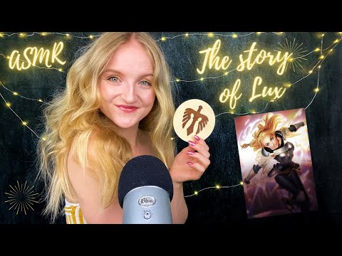 [ASMR] The story of LUX ⭐️ (League of Legends) - Lipgloss Sounds, Lid Sounds, Tapping and mooore