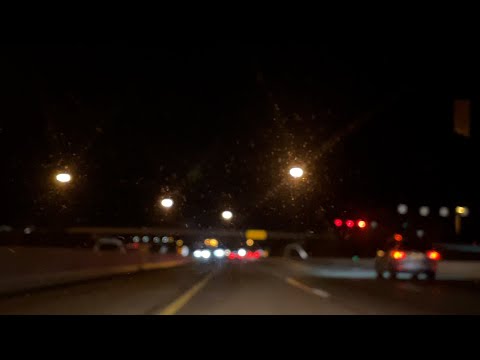 ASMR | Driving at Night While You Fall Asleep 🌔 ✨ 💤 (no talking, white noise, visual triggers)