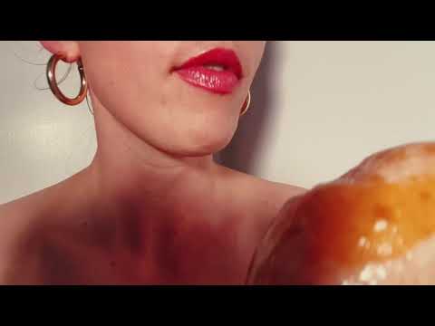 ASMR Food Porn Video-National Donut Day (Cream-Filled)