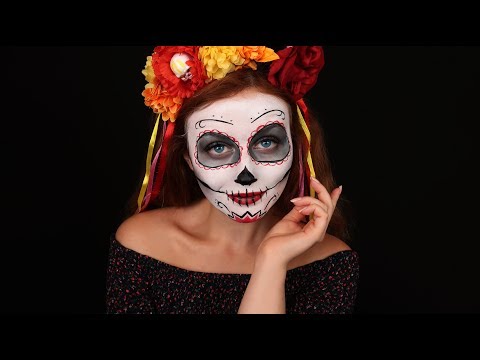 [ASMR] Painting your Face For Halloween