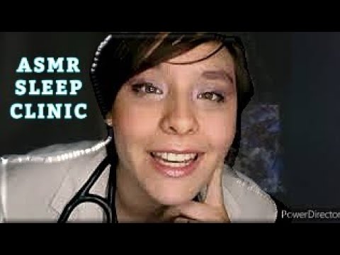 ASMR Sleep Clinic Exam With Real Doctor👩‍⚕️😴