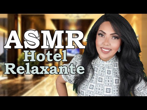 ASMR Hotel Relaxante #Roleplay #VozSuave #SomdeTeclado