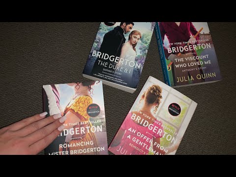 asmr | book review 📚 bridgerton series