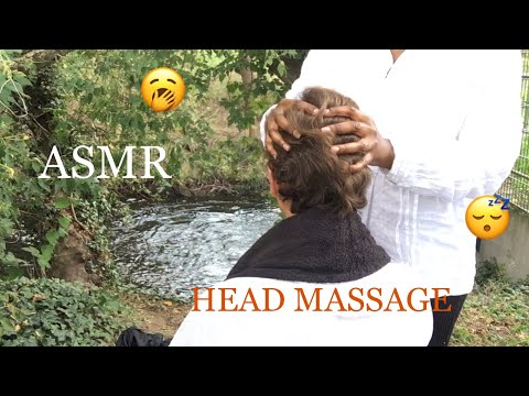 ASMR HEAD MASSAGE HAIR PLAY HAIR BRUSHING