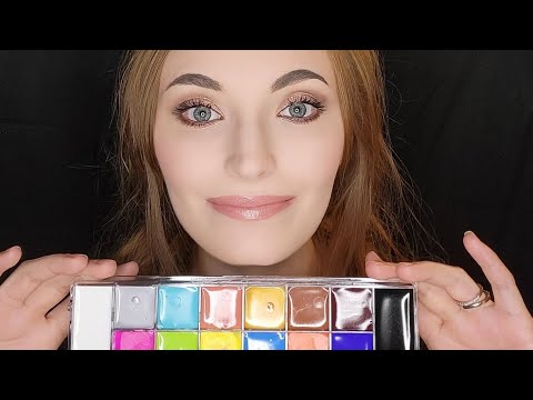 ASMR Painting your face 🎨🖌