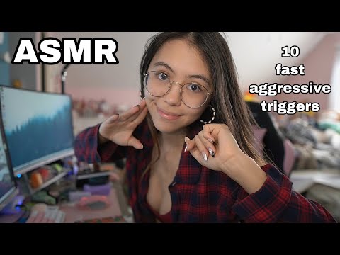 ASMR | My Top Ten Fast and Aggressive Triggers