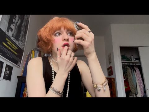 asmr ~ clara bow does your makeup (it's 1927)