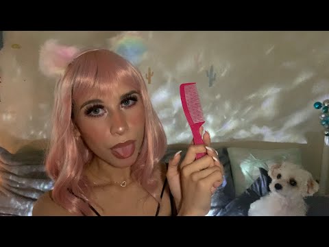 ASMR Brushing your Hair 💆🏼‍♀️ VERY Relaxing Personal Attention 💘
