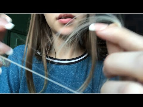 ASMR Clipping Your BabyHair From Behind Big Sister Roleplay