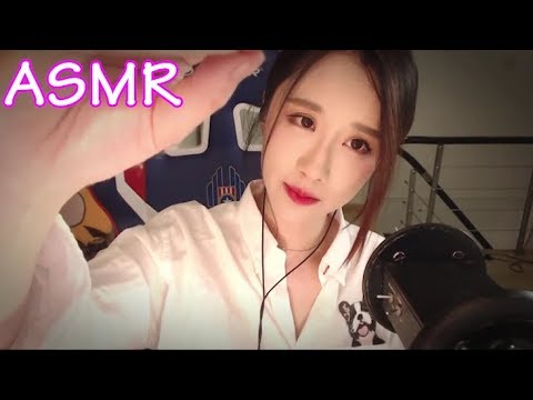 ASMR Xuanzi | Scene guided to sleep, ear picking,straw sounds and spray water