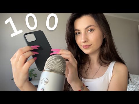 Asmr 100 triggers in 5 Minutes 💤 Asmr for sleep and Relax 😴