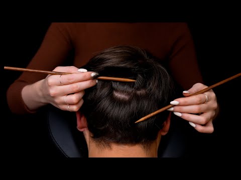 ASMR | Gentle SCALP inspection [TINGLY FRIDAY]