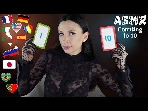 Counting to 10 in 9 languages *ASMR