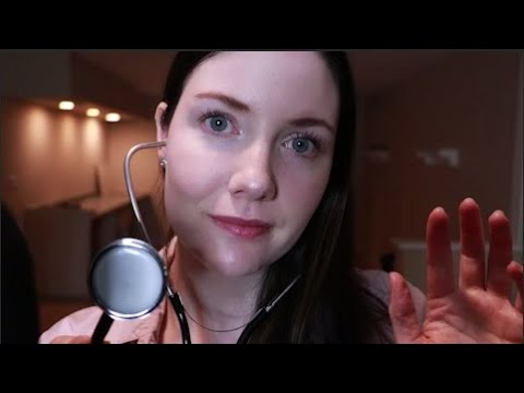 [ASMR] Checking Your Heart, Heartbeat Sounds, Light Triggers and Calming Down