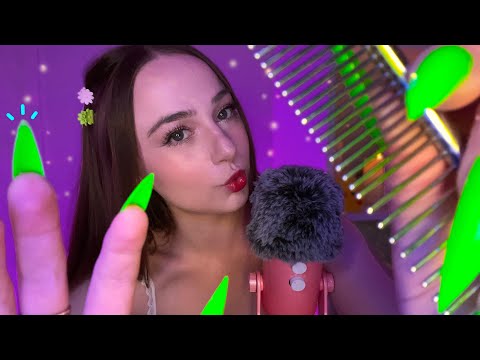 Ultimate Personal Attention ASMR ☆💘 combing, tapping, brushing, scrubbing YOU ♡