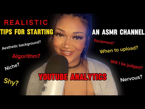 Realistic Tips for Starting an ASMR Channel in 2024 (YouTube Analytics, Equipment, Algorithm)