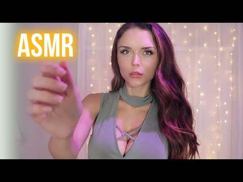 ASMR for Anxiety // Calming You Down + Making You Smile! 😊(face touching, jokes, hand movements)