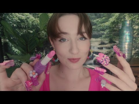ASMR Doing Your Inner Child's Makeup (Layered Sounds)