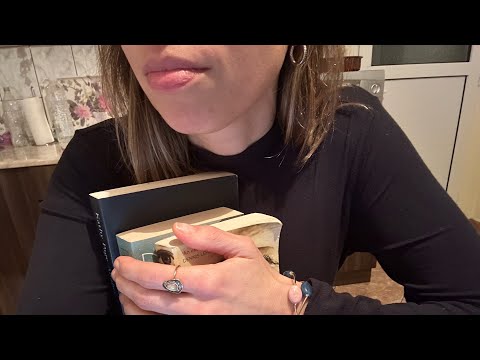 ASMR PAGE TURNING SQUEEZING TAPPING BOOKS