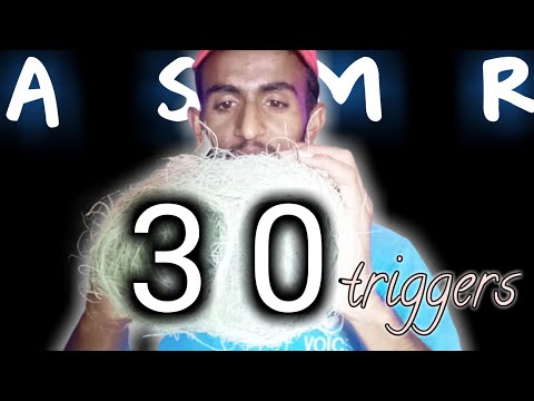 [asmr] 30 Triggers In 1 Minute