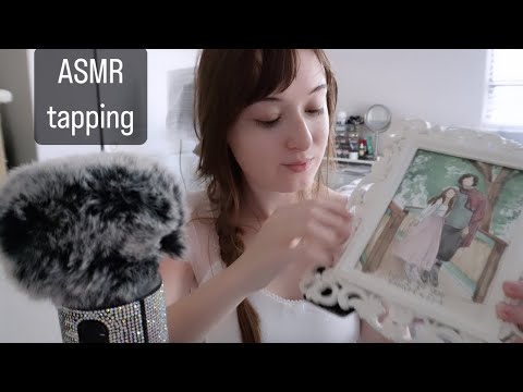 ASMR Tapping on white items🤍🦢