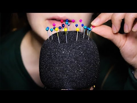 ASMR Doing Acupuncture on my Microphone