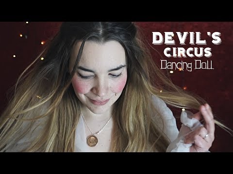 ASMR Meeting the Dancing Doll | Devil's Circus Role play [Binaural]