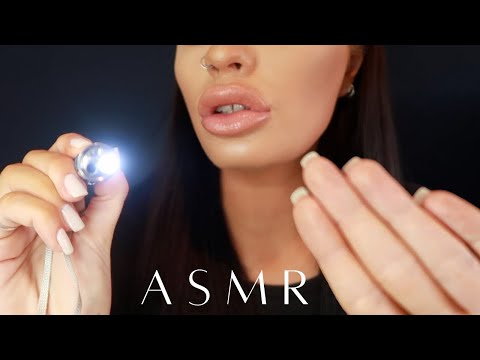 ASMR for Sleep 💤 🔦 Relaxing Face Touching & Light Triggers