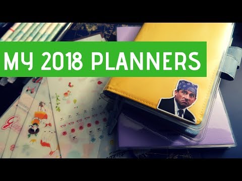 ASMR Whispered Show & Tell: Planners (Tapping & Page Turning)