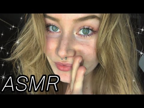 ASMR sensitive, TINGLY mouth sounds with hand movements 🦋