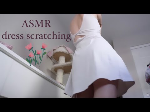 ASMR dress scratching (tennis dresses)🎾