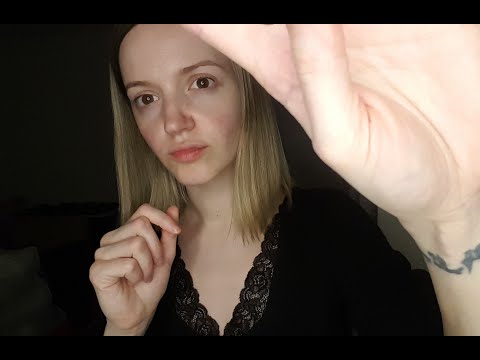 ASMR (short video) hand sounds and tongue clicking