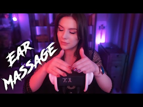 ASMR Ear Massage with Foam and Soapy Towel 💎 No Talking, 3Dio