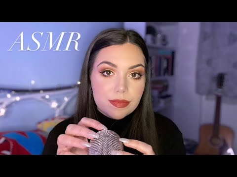 ASMR | Gentle Mic Scratching & Trigger Words 😴✨