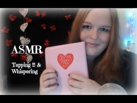 ASMR ♥ Tapping On Objects Ear to Ear W/ Whispering ♥