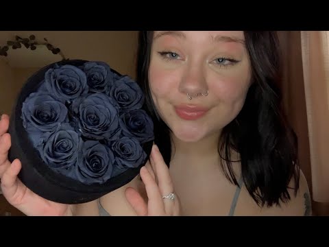 ASMR | clicky inaudible whispering + mouth sounds (ft. Rose Forever)