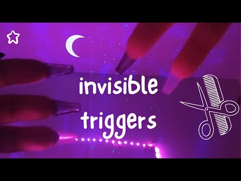 ASMR Lo-Fi Invisible Triggers, Hand Movements, Fast Triggers, Water Sounds, Comb, Scissor Sounds