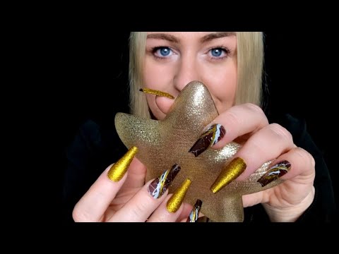 ASMR 😴 Tapping for Sleep and Relaxation with long nails , NO TALKING ( Looped)